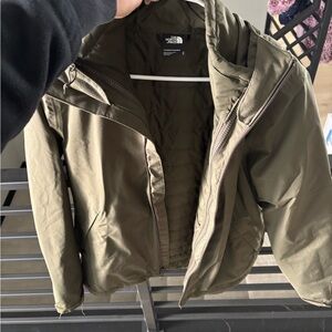The North Face woman’s Olive winter jacket